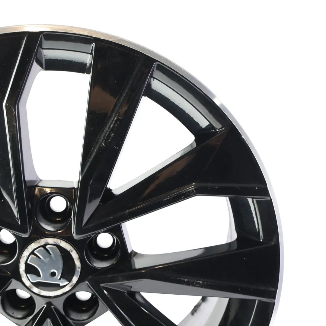 Skoda Fabia Rapid Llanta Aleación Negro 16" 7J ET:46 - SKU 6V0601025G-2 - Número de pieza 6V0601025G