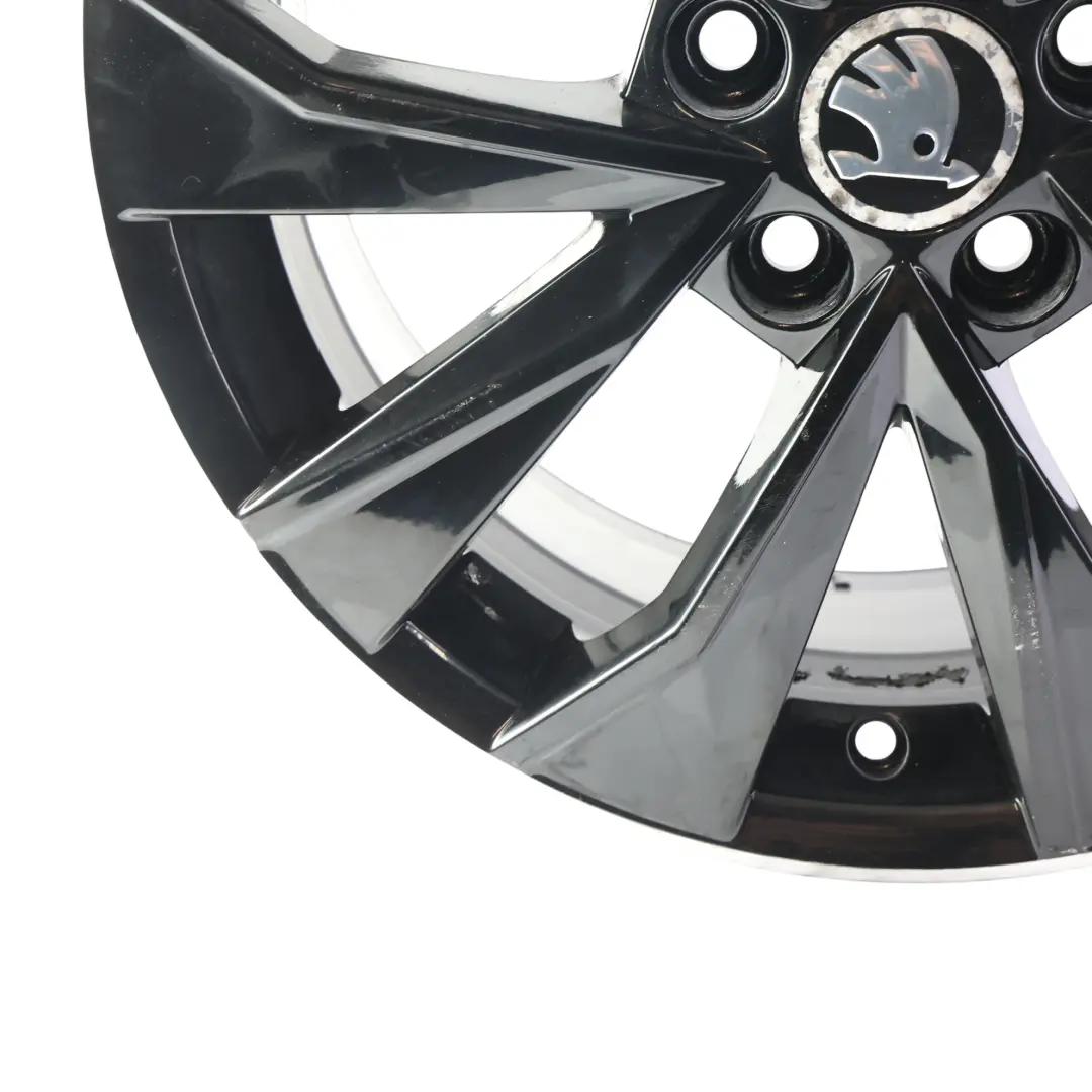 Skoda Fabia Rapid Llanta Aleación Negro 16" 7J ET:46 - SKU 6V0601025G-2 - Número de pieza 6V0601025G