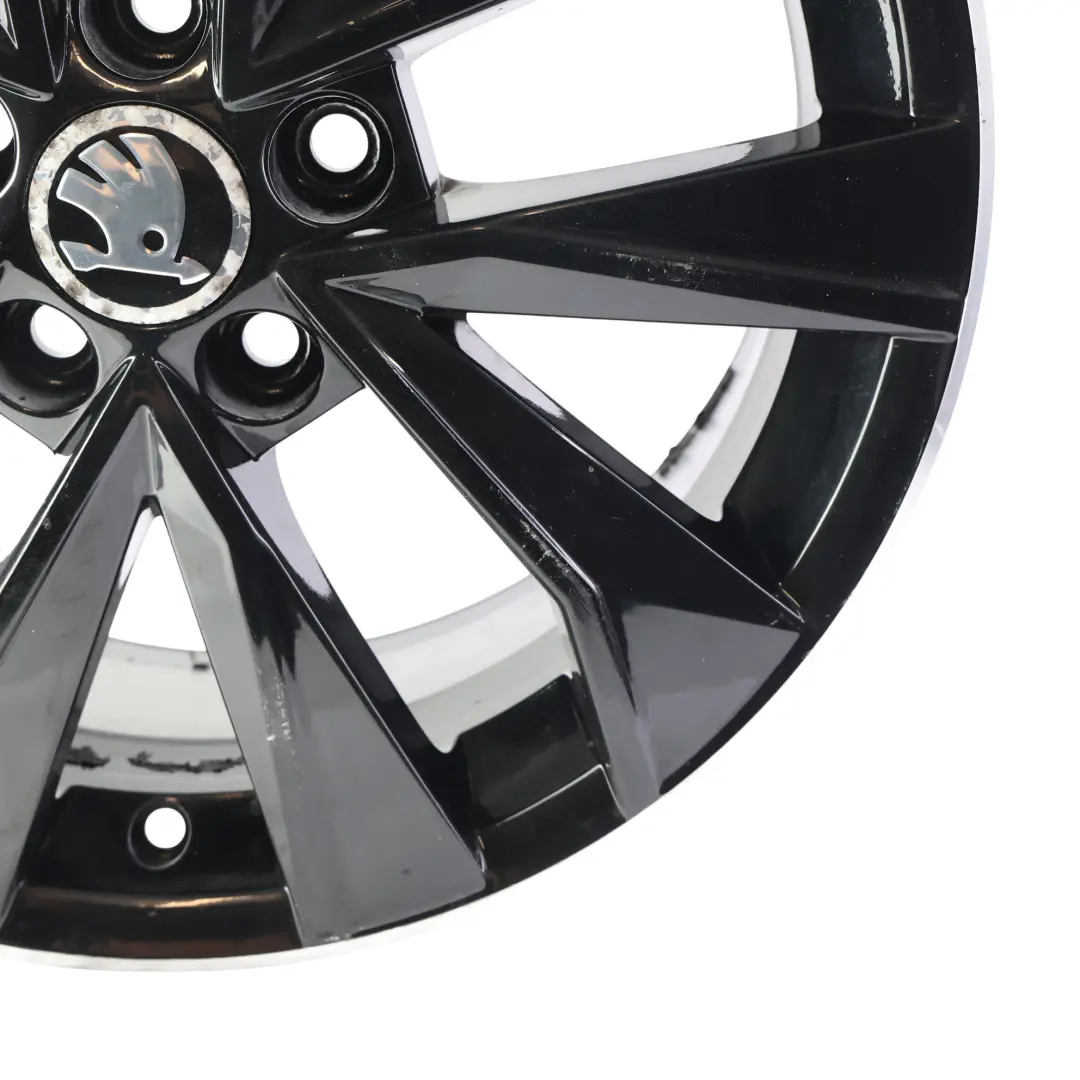 Skoda Fabia Rapid Llanta Aleación Negro 16" 7J ET:46 - SKU 6V0601025G-2 - Número de pieza 6V0601025G