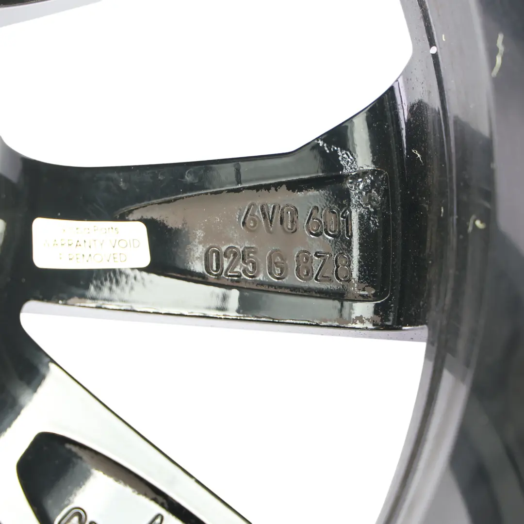 Alloy Wheel Rim 16" 7J ET:46 to Skoda Fabia Rapid Black with Part number 6V0601025G Skoda Fabia Rapid Black Alloy Wheel Rim 16" 7J ET:46 - SKU 6V0601025G-3 - Part number 6V0601025G