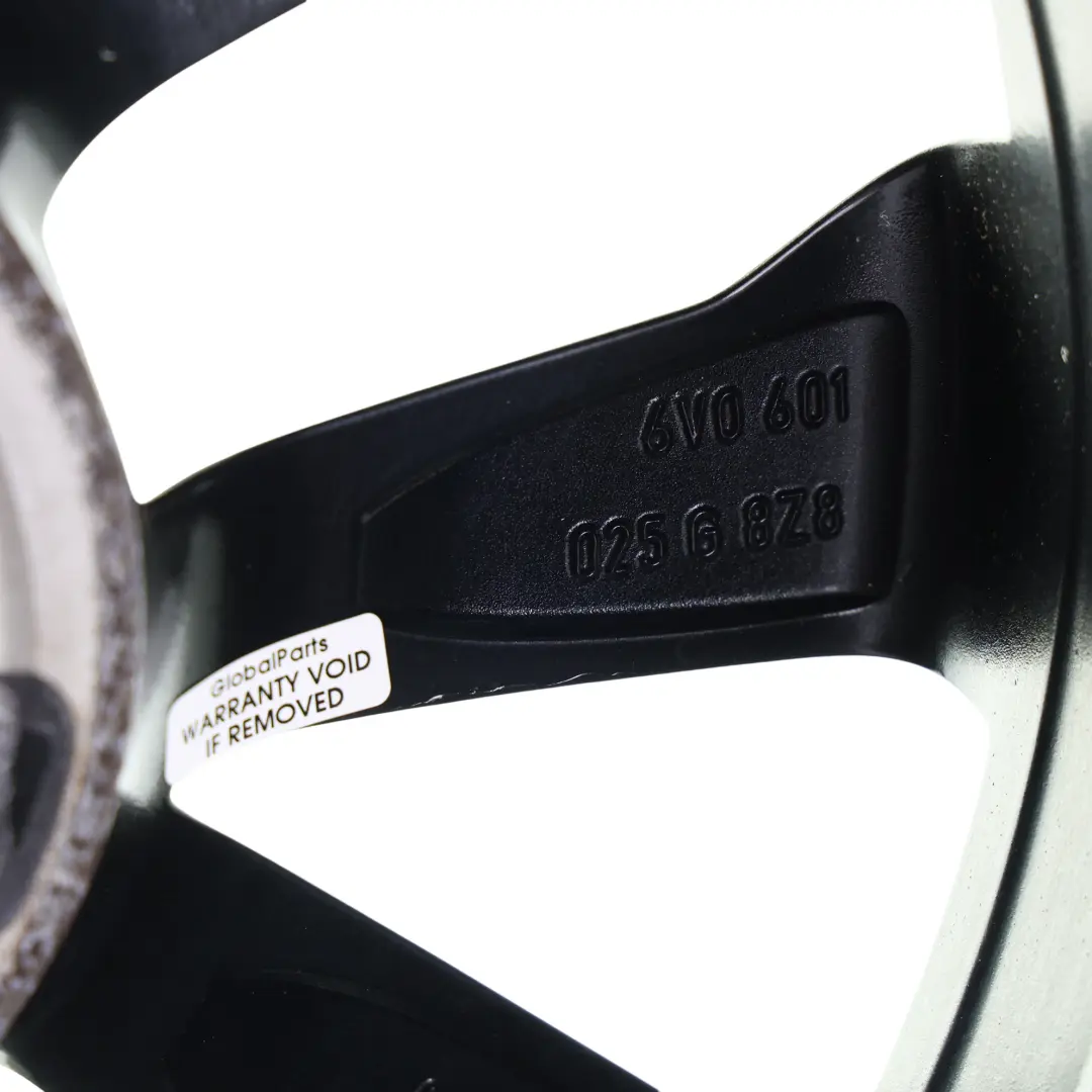Alloy Wheel Rim 16" 7J ET:46 to Skoda Fabia Rapid Black with Part number 6V0601025G Skoda Fabia Rapid Black Alloy Wheel Rim 16" 7J ET:46 - SKU 6V0601025G-4 - Part number 6V0601025G