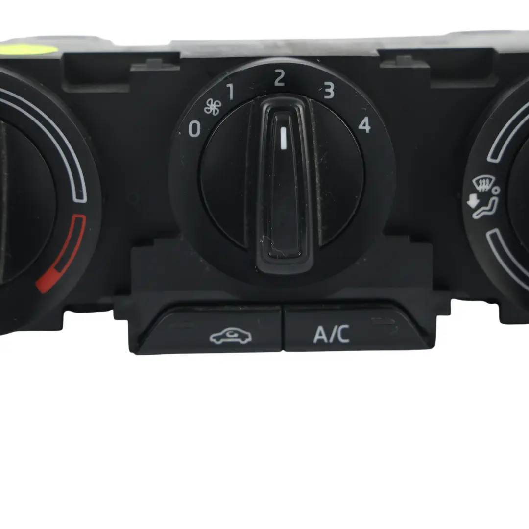 Mk3 Heater Climate Control Panel Module to Skoda Fabia with Part number 6V0819045B Skoda Fabia Mk3 Heater Climate Control Panel Module - SKU 6V0819045B - Part number 6V0819045B