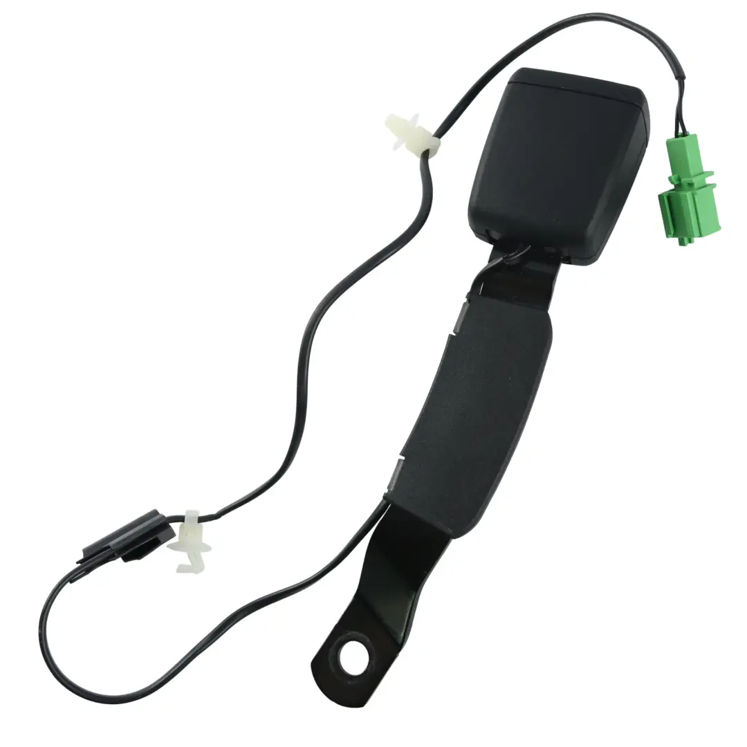 Skoda Fabia MK3 Hebilla Cinturón Seguridad Delantero Negro Derecho - SKU 6V0857756C - Número de pieza 6V0857756C