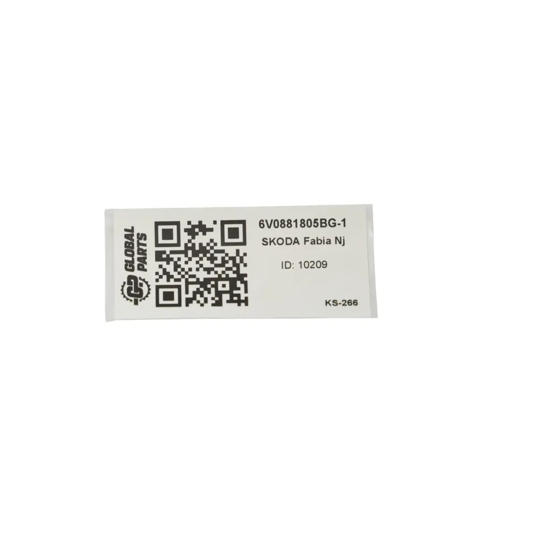 MK3 NJ 5 Porte Sedile Sportivo Anteriore Sinistro Nero Rosso per Skoda Fabia con numero di parte 6V0881805BG Skoda Fabia MK3 NJ 5 Porte Sedile Sportivo Anteriore Sinistro Nero Rosso - SKU 6V0881805BG-1 - Numero di parte 6V0881805BG