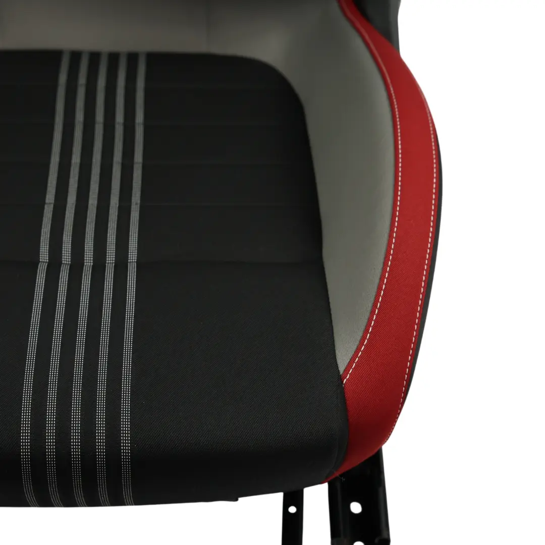 Skoda Fabia Mk3 NJ 5Dr Sport Seat Front Right O/S Fabric Satin Black Mars Red - SKU 6V0881806BB-1 - Part number 6V0881806BB