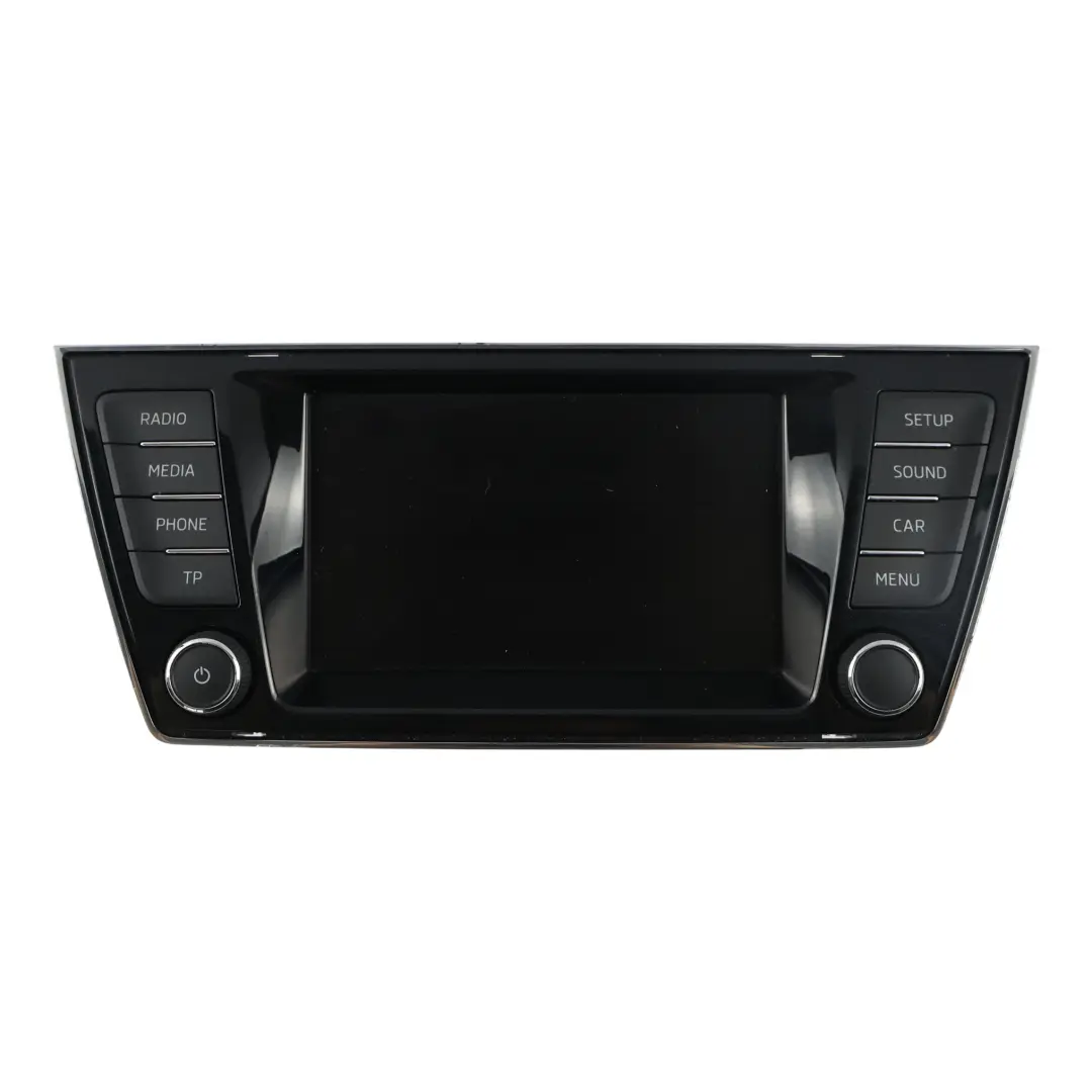 Multifunction Display Screen Radio Head Unit to Skoda Fabia NJ with Part number 6V0919604B Skoda Fabia NJ Multifunction Display Screen Radio Head Unit - SKU 6V0919604B - Part number 6V0919604B