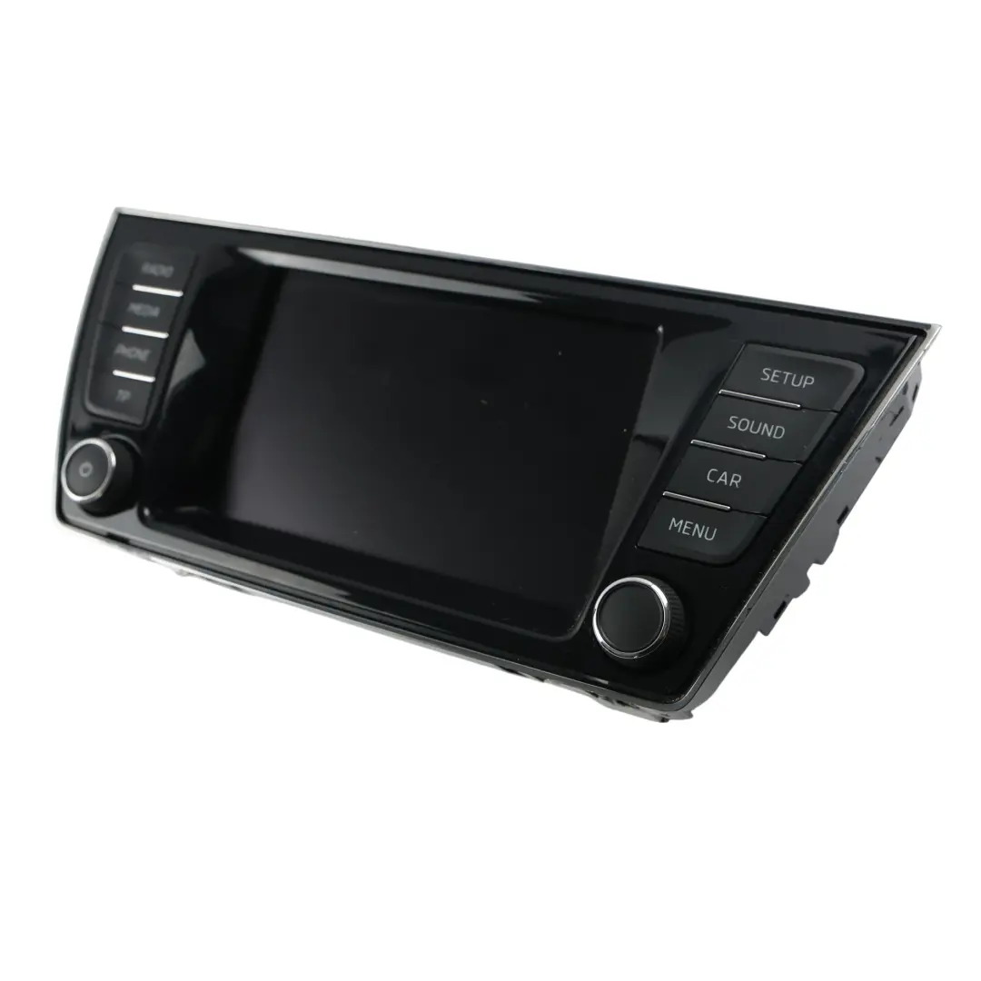 Skoda Fabia NJ Multifunction Display Screen Radio Head Unit - SKU 6V0919604B - Part number 6V0919604B