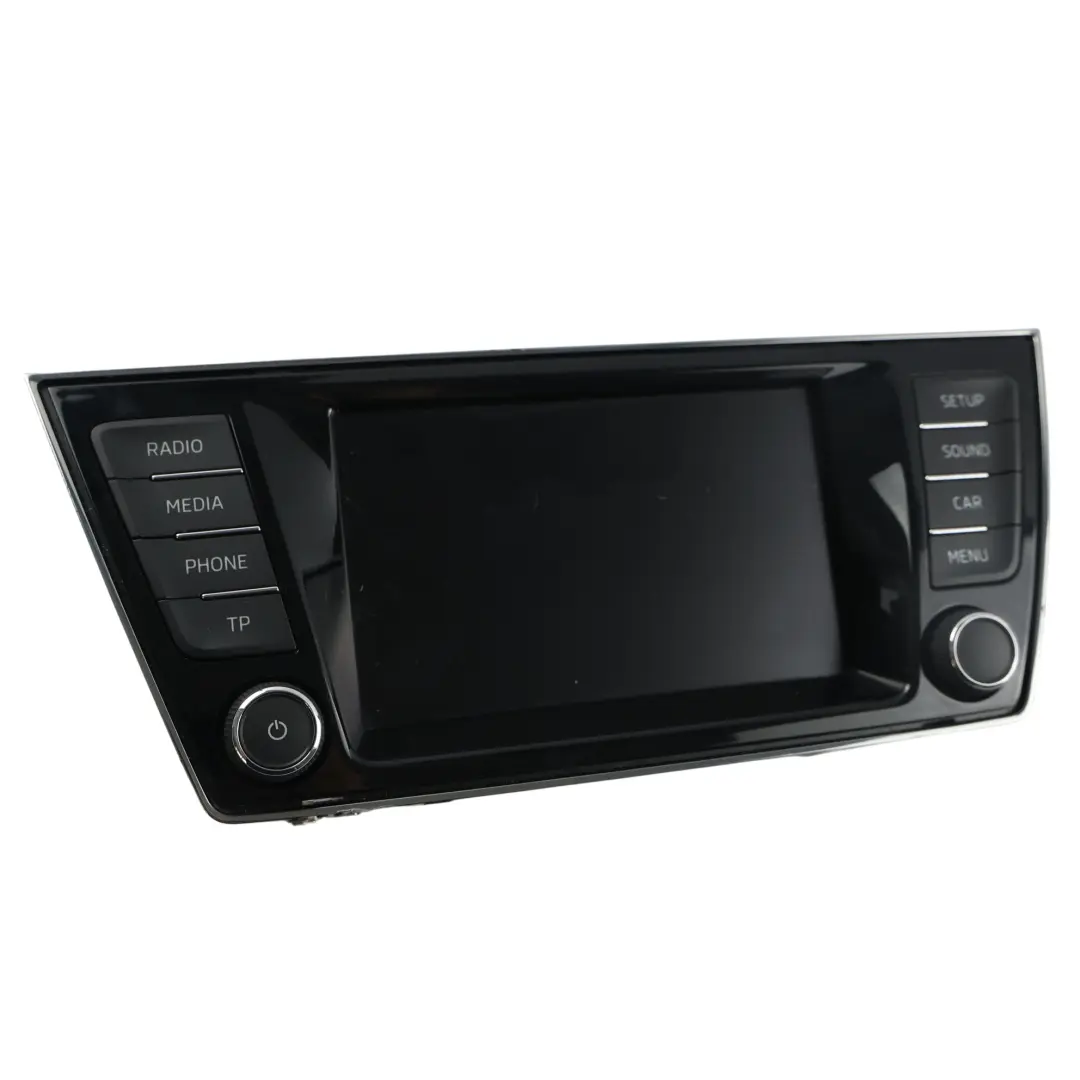 Skoda Fabia NJ Multifunction Display Screen Radio Head Unit - SKU 6V0919604B - Part number 6V0919604B