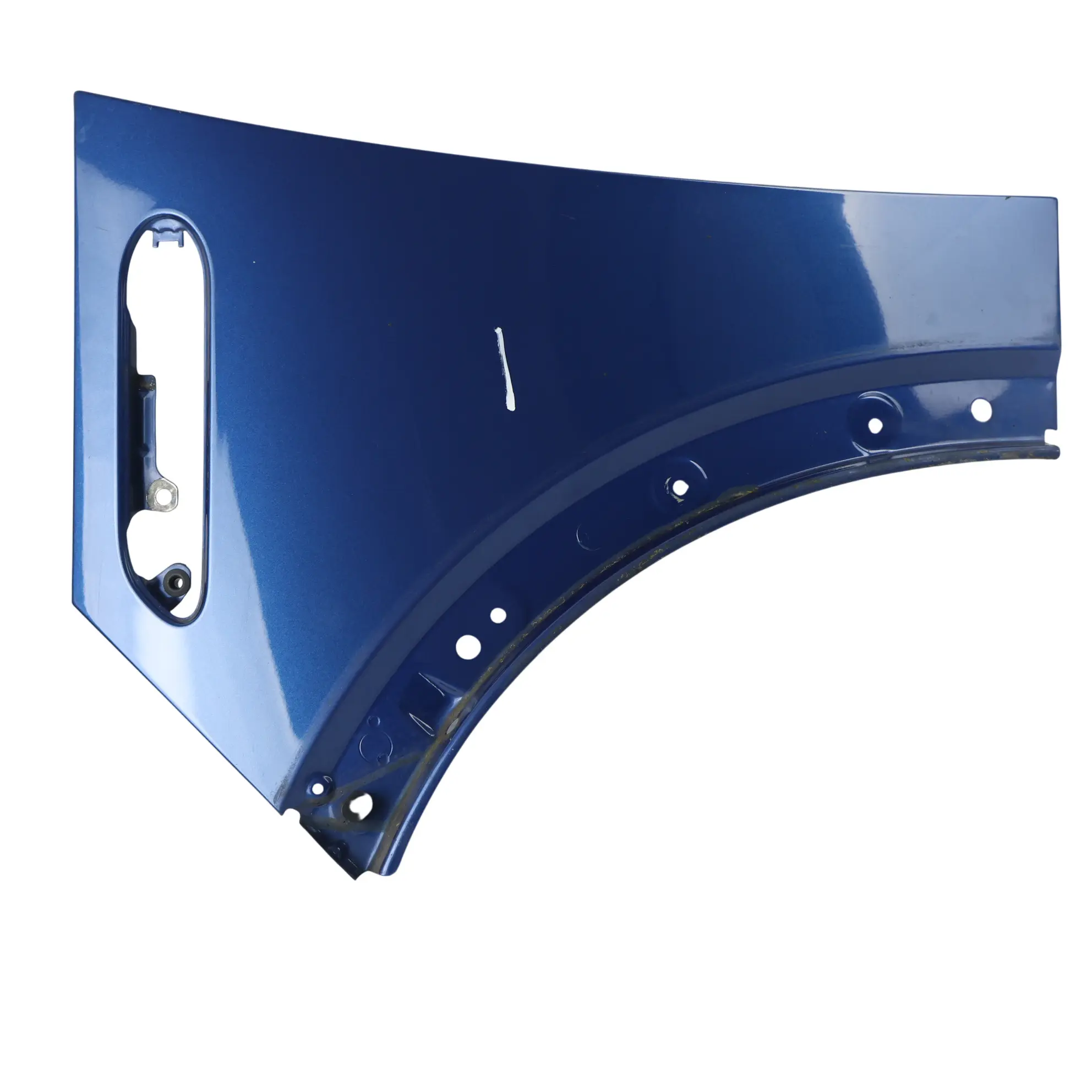 Mini R50 R52 R53 Vordere linke Kotflügel Seitenverkleidung Lightning Blue A63