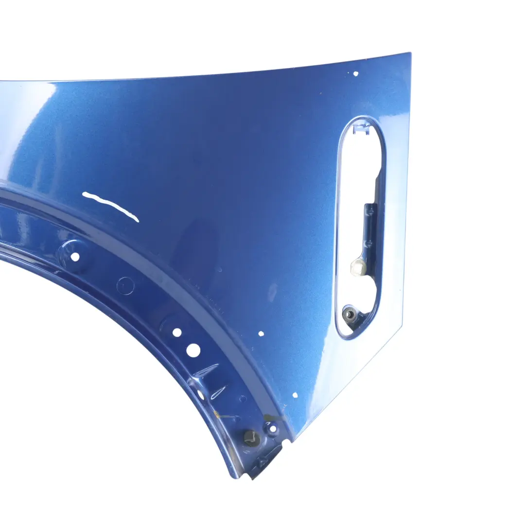 Front Right O/S Side Panel Fender Wing Lightning Blue to Mini Cooper One R50 R52 with Part number 7037438 Mini Cooper One R50 R52 Front Right O/S Side Panel Fender Wing Lightning Blue - SKU 7037438-LB - Part number 7037438