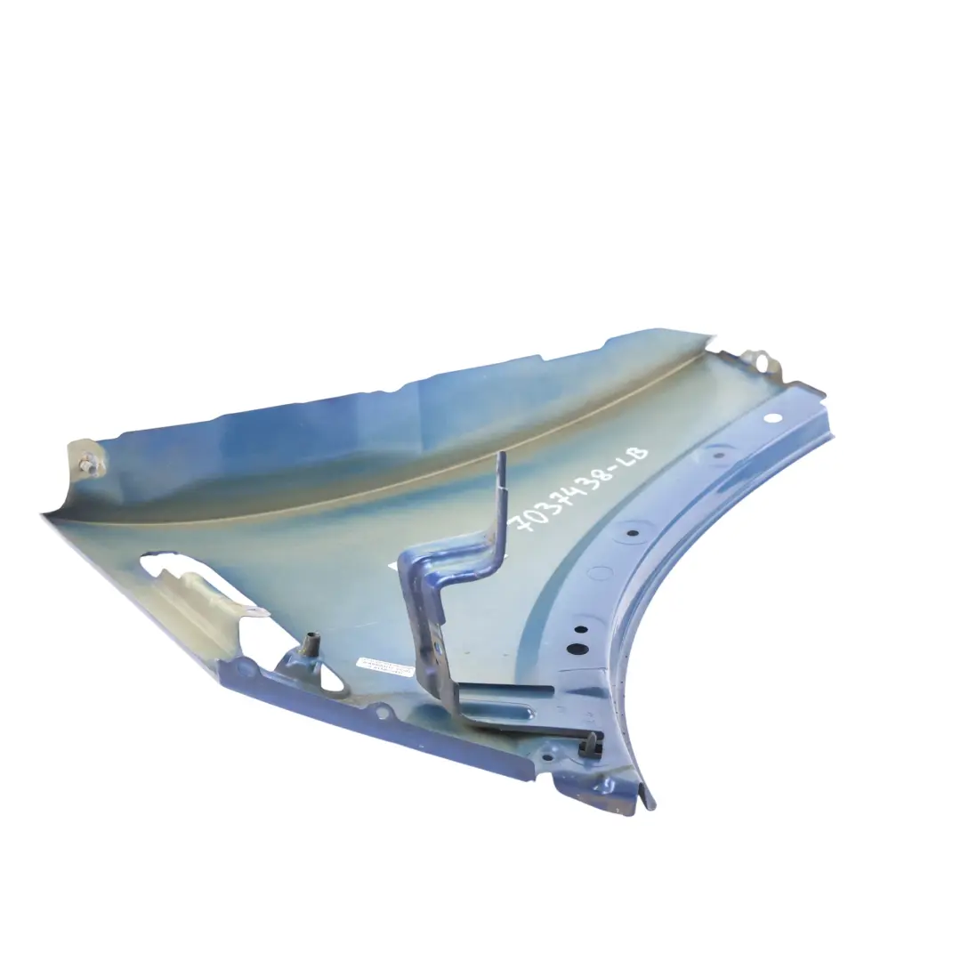 Front Right O/S Side Panel Fender Wing Lightning Blue to Mini Cooper One R50 R52 with Part number 7037438 Mini Cooper One R50 R52 Front Right O/S Side Panel Fender Wing Lightning Blue - SKU 7037438-LB - Part number 7037438