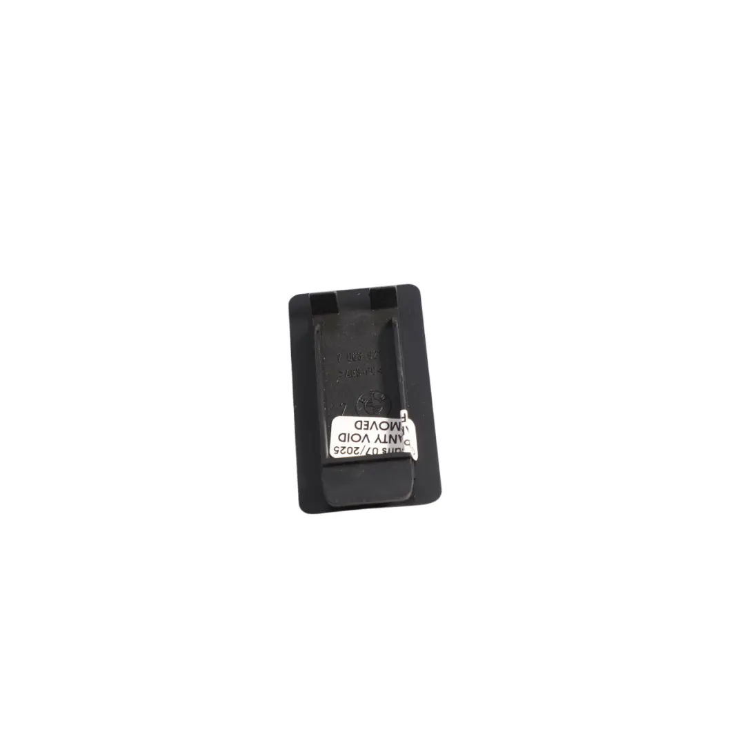 BMW E63 Headliner Roof Microphone Blanking Plate Trim Cover Panel Black - SKU 7063921 - Part number 7063921