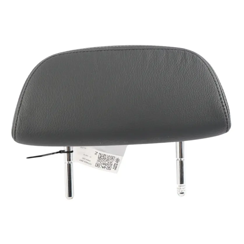 BMW E63 E64 Rear Seat Headrest Left Right N/O/S Interior Leather Dakota Black - SKU 7070423 - Part number 7070423