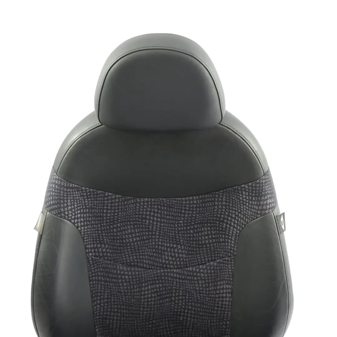 Mini R50 Front Seat Sport Heated Cloth/Leather Panther Black Kaleido Right O/S - SKU 7073010-3 - Part number 7073010