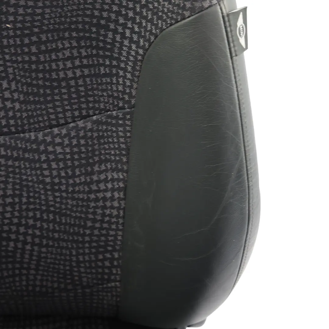 Front Seat Sport Heated Cloth/Leather Panther Black Kaleido Right O/S to Mini R50 with Part number 7073010 Mini R50 Front Seat Sport Heated Cloth/Leather Panther Black Kaleido Right O/S - SKU 7073010-3 - Part number 7073010