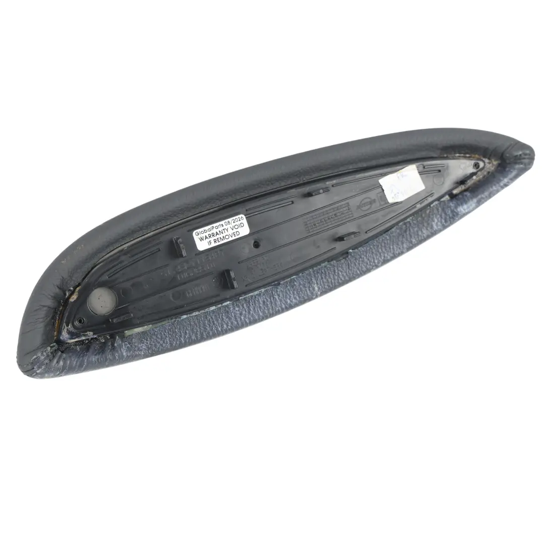 BMW 6 Series E63 E64 Soft Armrest Door Trim Panel Rear Left N/S Stratus Grey 440 - SKU 7115487-SRT - Part number 7115487