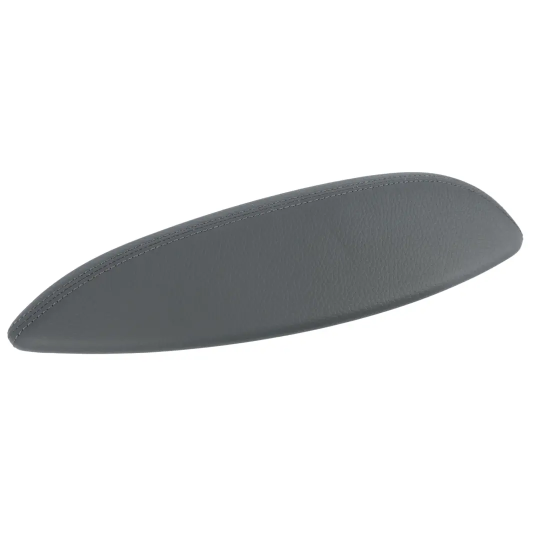 BMW 6 Series E63 E64 Soft Armrest Door Trim Panel Rear Left N/S Stratus Grey 440 - SKU 7115487-SRT - Part number 7115487