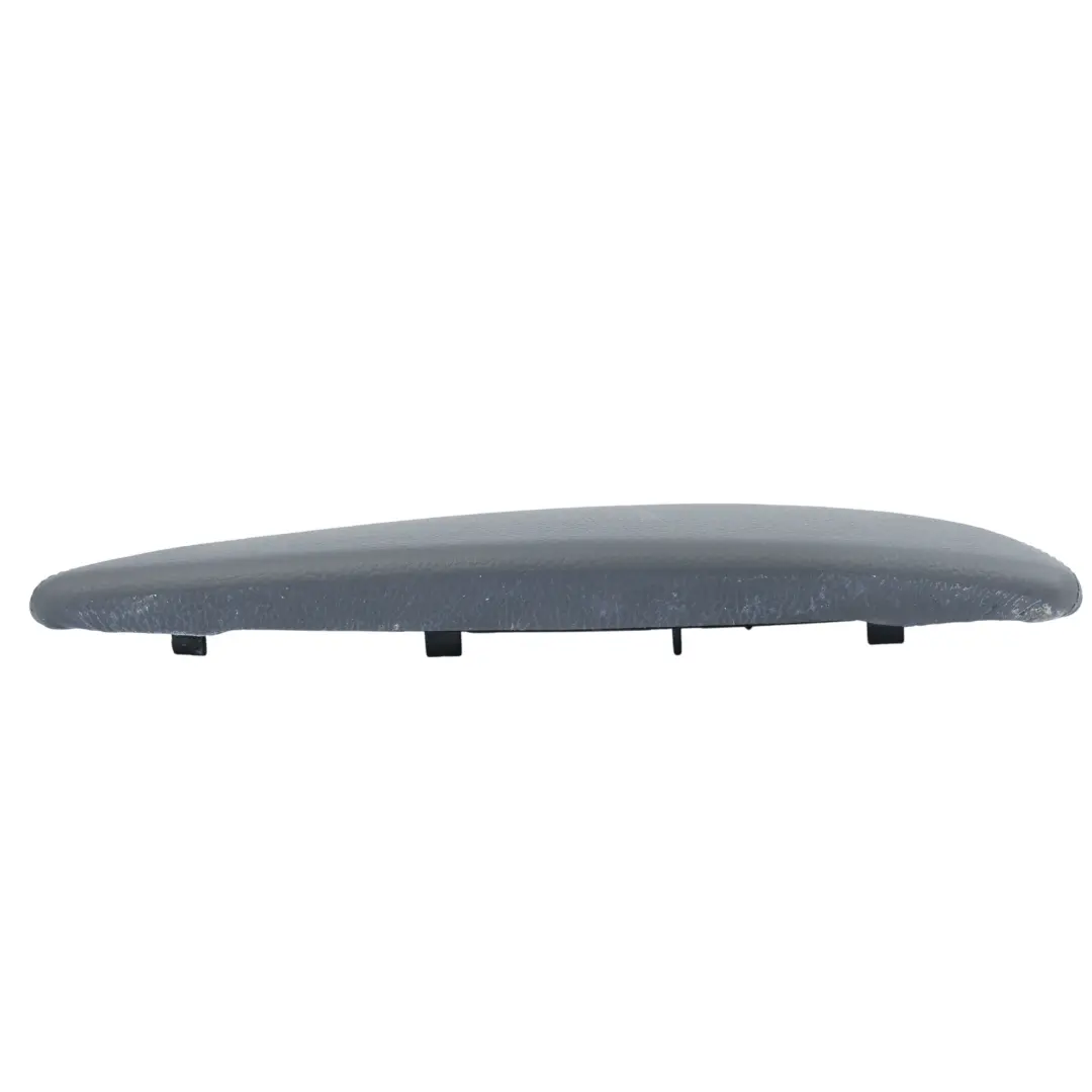 BMW 6 Series E63 E64 Soft Armrest Door Trim Panel Rear Left N/S Stratus Grey 440 - SKU 7115487-SRT - Part number 7115487