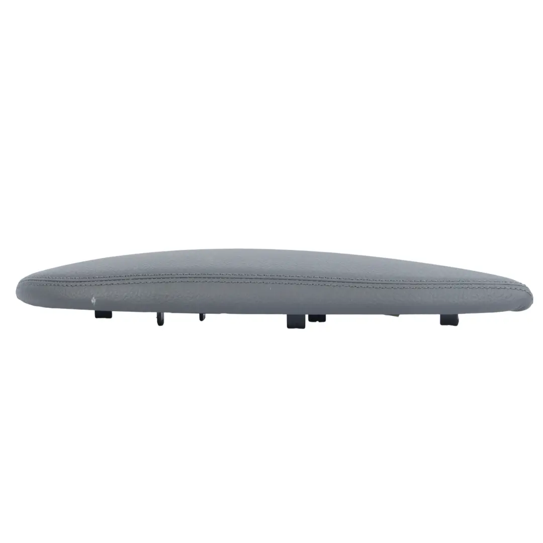 BMW 6 Series E63 E64 Soft Armrest Door Trim Panel Rear Left N/S Stratus Grey 440 - SKU 7115487-SRT - Part number 7115487