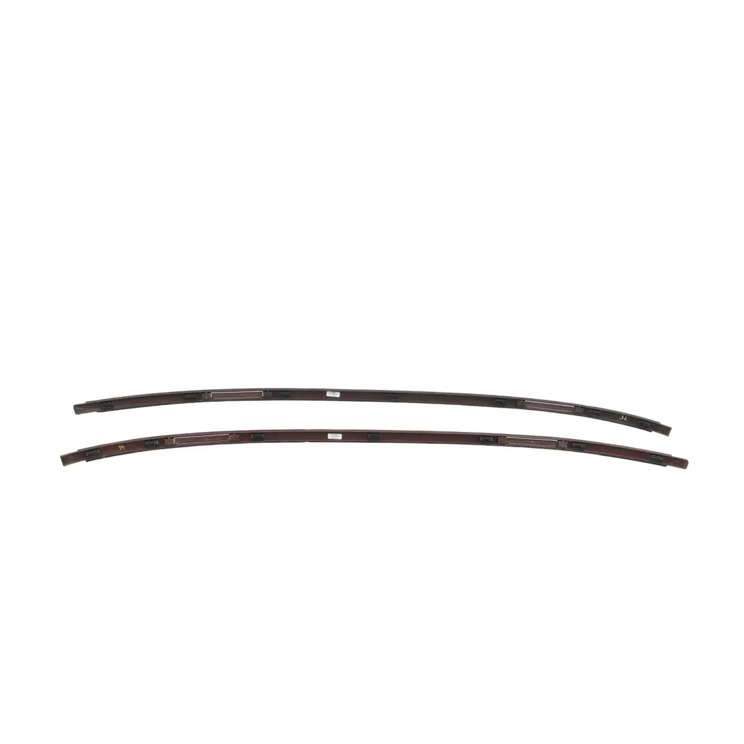 BMW E90 Roof Moulding Strip Gutter Rail Trim Right Left N/O/S Barberarot - A39 - SKU 7124253-BAR - Part number 7124253