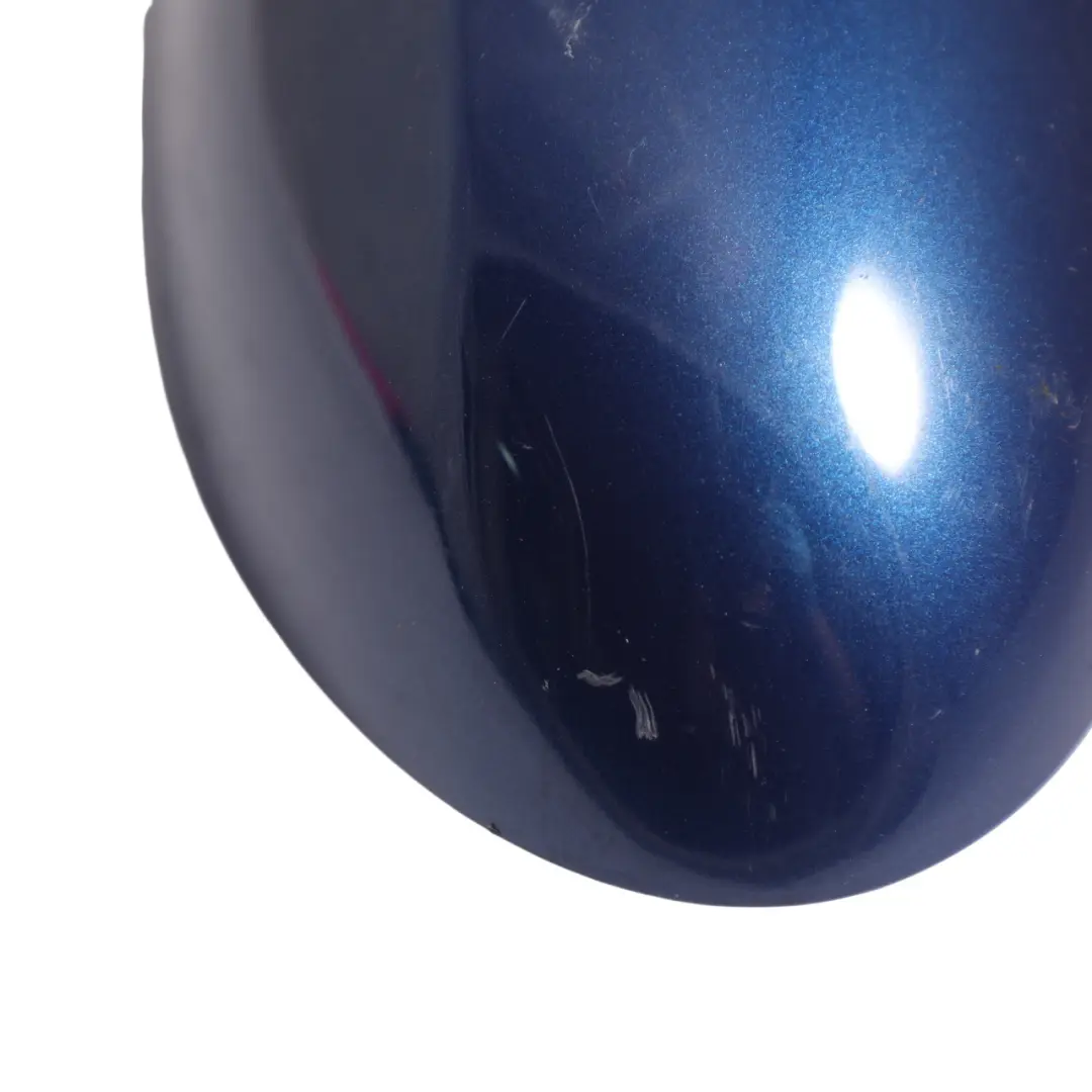 BMW E81 E82 E87 E88 Right O/S Cover Casing Wing Cap Mirror Le Mans Blue - 381 - SKU 7125558-LMB - Part number 7125558