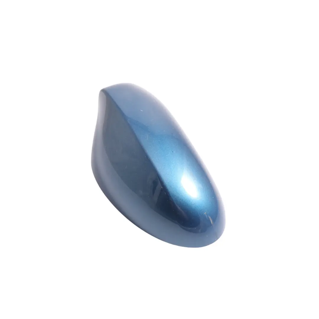 Wing Mirror Frame Cap Cover Right O/S Sydneyblau Metallic - A19 to BMW E81 E87 LCI with Part number 7125558 BMW E81 E87 LCI Wing Mirror Frame Cap Cover Right O/S Sydneyblau Metallic - A19 - SKU 7125558-SYD - Part number 7125558