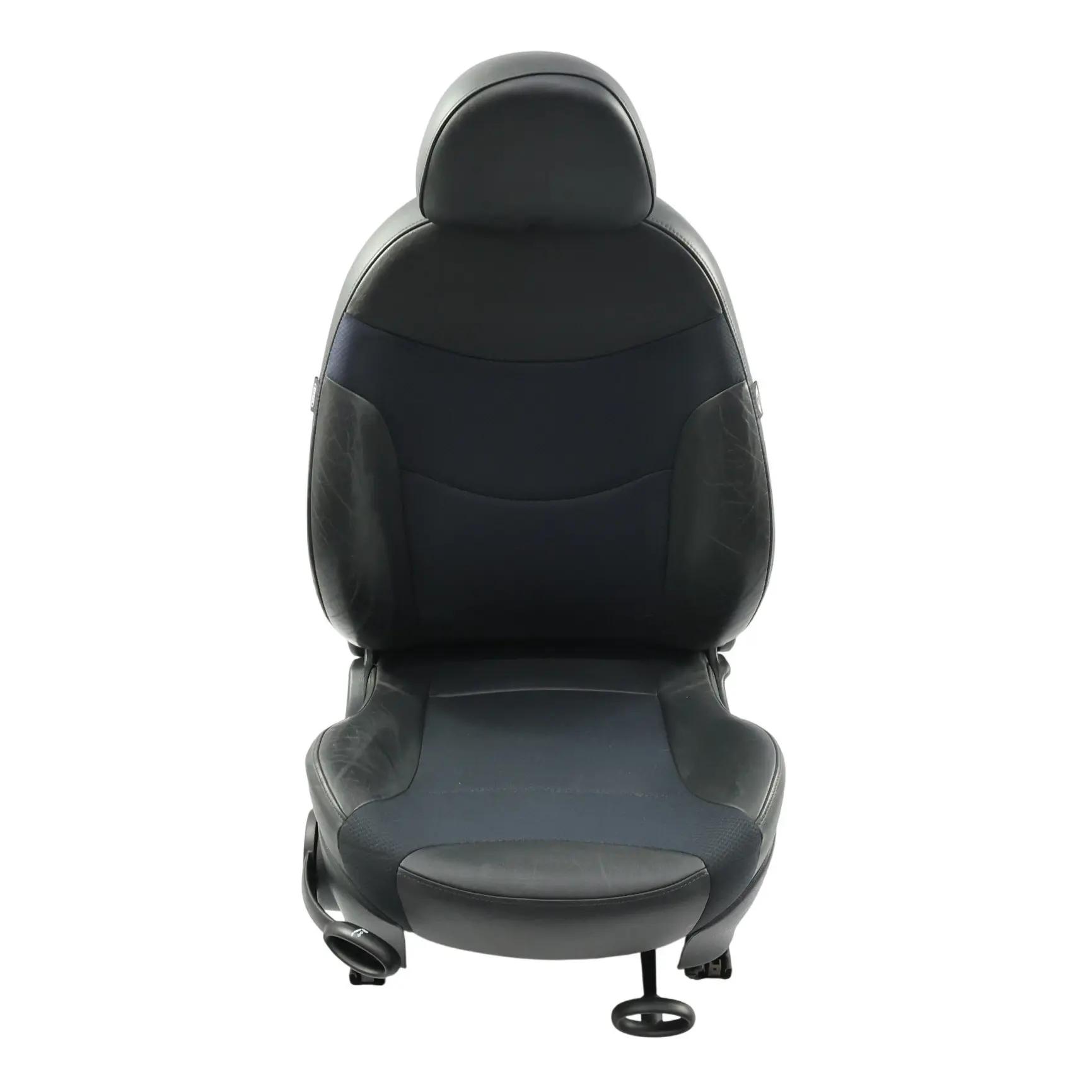 Mini Cooper R52 Cabrio Asiento Delantero Tela Cuero Negro Pantera Derecho