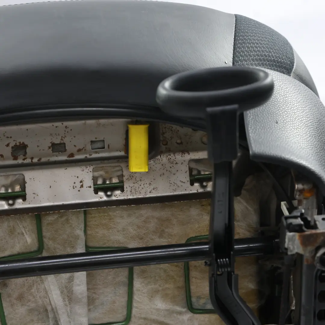 Mini Cooper R52 Cabrio Front Cloth Leather Seat Panther Black Right O/S - SKU 7130084-1 - Part number 7130084