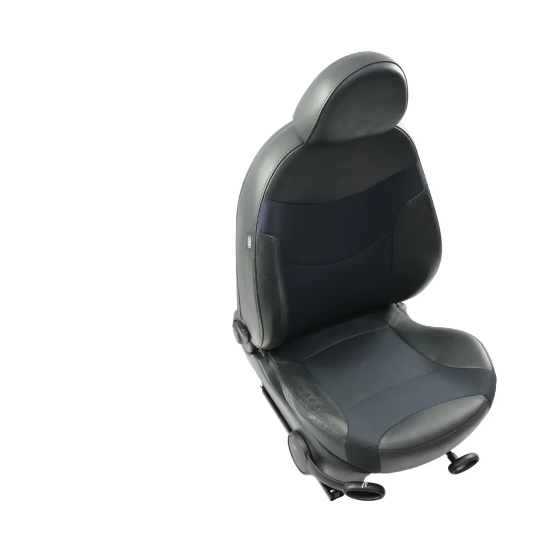 Mini Cooper R52 Cabrio Vorne Stoff Leder Sitz Panther Schwarz Rechts - SKU 7130084-1 - Teilenummer 7130084