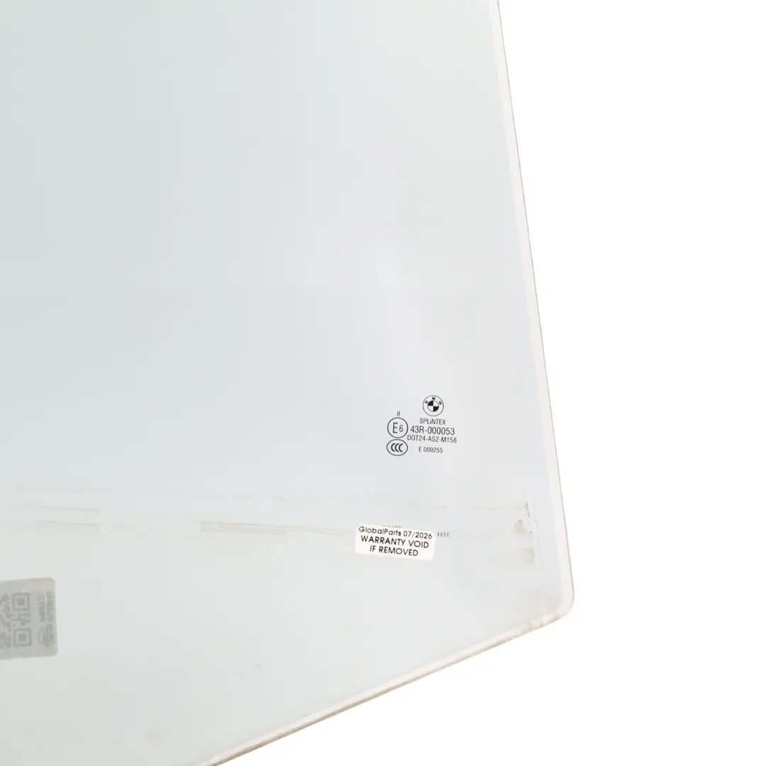 BMW E61 Window Glass Side Door Glazing Rear Right O/S Green AS2 - SKU 7132398 - Part number 7132398