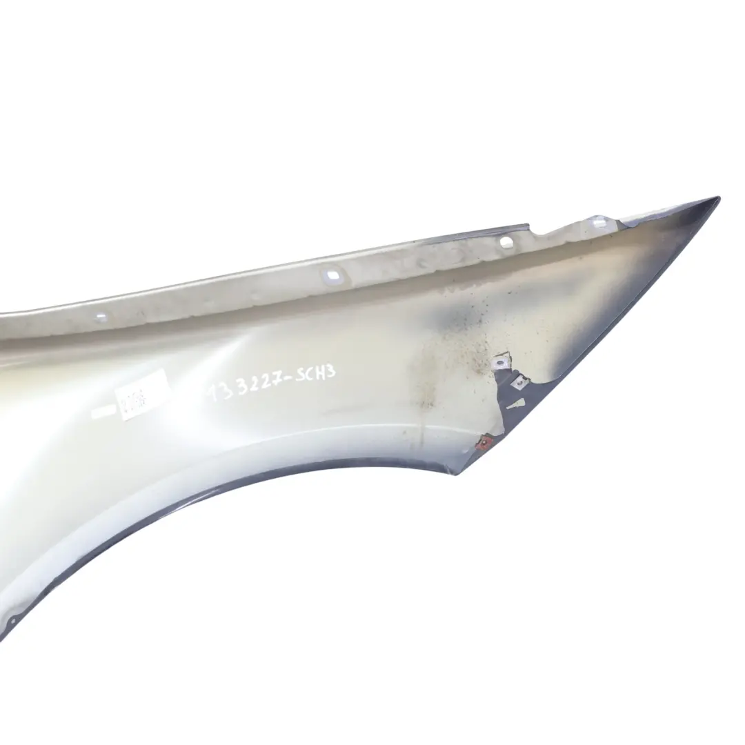 BMW E81 E87 Panel Lateral Guardabarros Delantero Izquierdo Negro 2-668 - SKU 7133227-SCH3 - Número de pieza 7133227