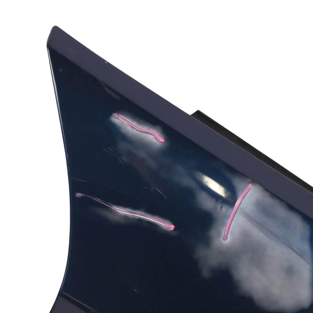 Front Right O/S Side Panel Fender Wing Deep Sea Blue Blau - A76 to BMW E81 E87 with Part number 7133228 BMW E81 E87 Front Right O/S Side Panel Fender Wing Deep Sea Blue Blau - A76 - SKU 7133228-DSB1 - Part number 7133228