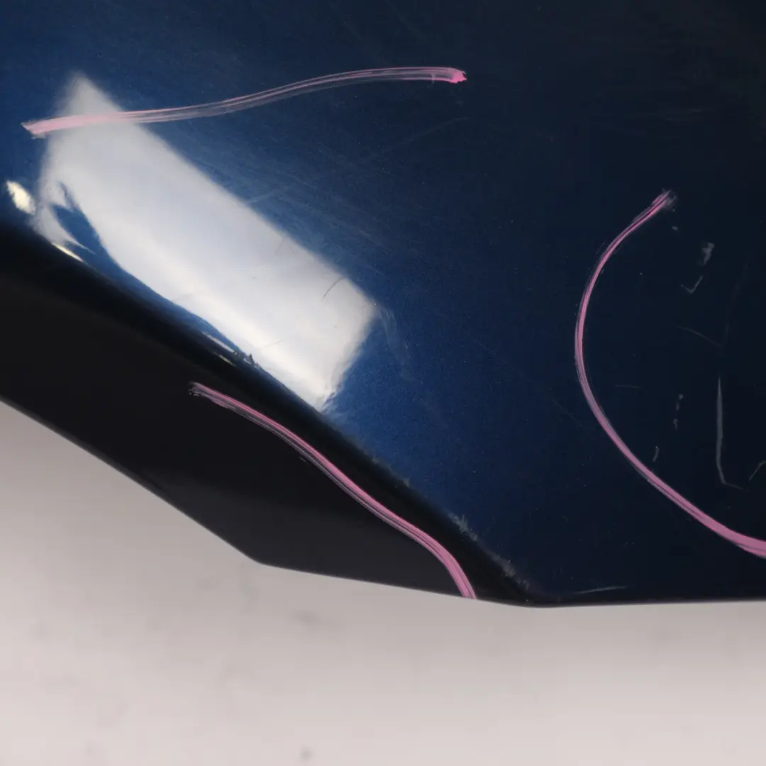 Front Right O/S Side Panel Fender Wing Deep Sea Blue Blau - A76 to BMW E81 E87 with Part number 7133228 BMW E81 E87 Front Right O/S Side Panel Fender Wing Deep Sea Blue Blau - A76 - SKU 7133228-DSB1 - Part number 7133228