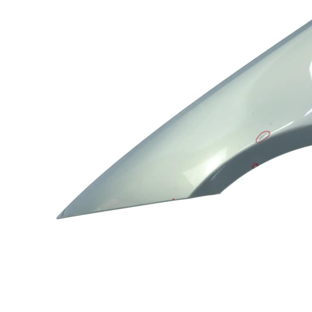 Side Panel Fender Wing Front Left N/S Arktis Metallic - A34 to BMW E90 E91 with Part number 7135679 BMW E90 E91 Side Panel Fender Wing Front Left N/S Arktis Metallic - A34 - SKU 7135679-AM - Part number 7135679
