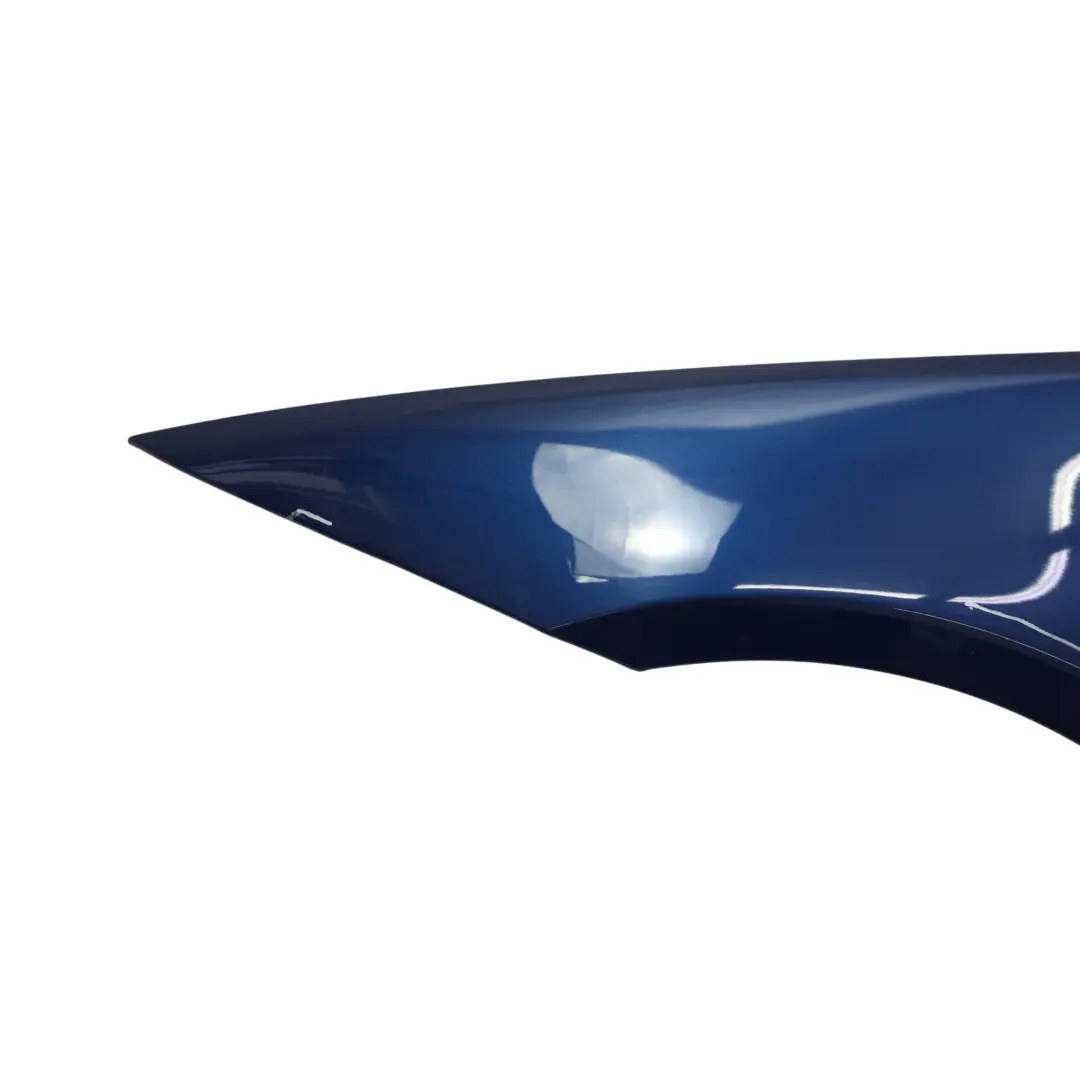 BMW E90 Pannello laterale parafango anteriore sinistro Le Mans Blau Blue - 381 - SKU 7135679-LMB - Numero di parte 7135679
