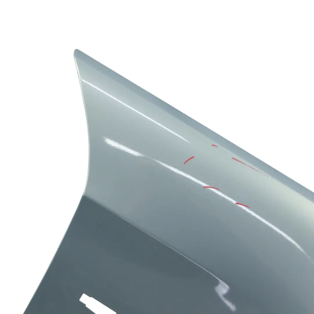 BMW E90 E91 Side Panel Fender Wing Front Right O/S Arktis Metallic - A34 - SKU 7135680-AM - Part number 7135680