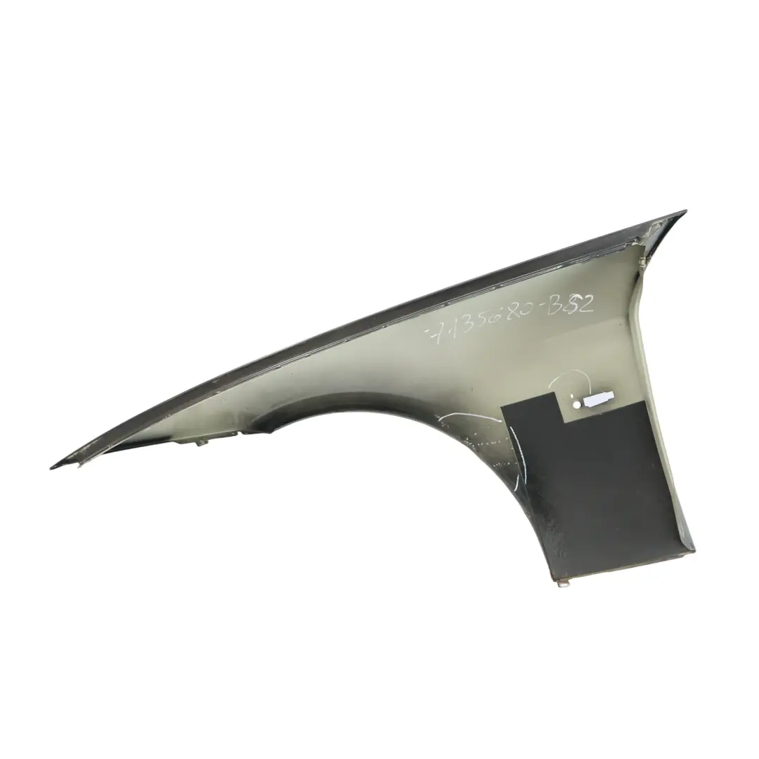 Side Panel Fender Wing Cover Front Right O/S Black Sapphire - 475 to BMW E90 E91 with Part number 7135680 BMW E90 E91 Side Panel Fender Wing Cover Front Right O/S Black Sapphire - 475 - SKU 7135680-BS2 - Part number 7135680
