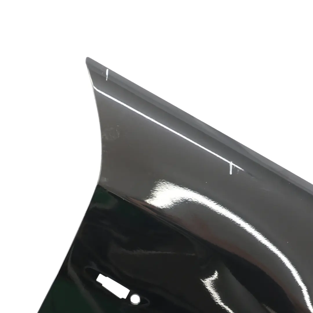 BMW E90 E91 Side Panel Fender Wing Cover Front Right O/S Black Sapphire - 475 - SKU 7135680-BS2 - Part number 7135680