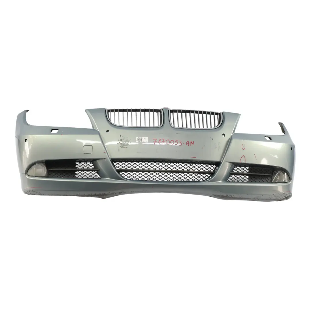 BMW E90 E91 Front Bumper Trim Panel Arktis Arctic Metallic - A34 - SKU 7170053-AM - Part number 7170053