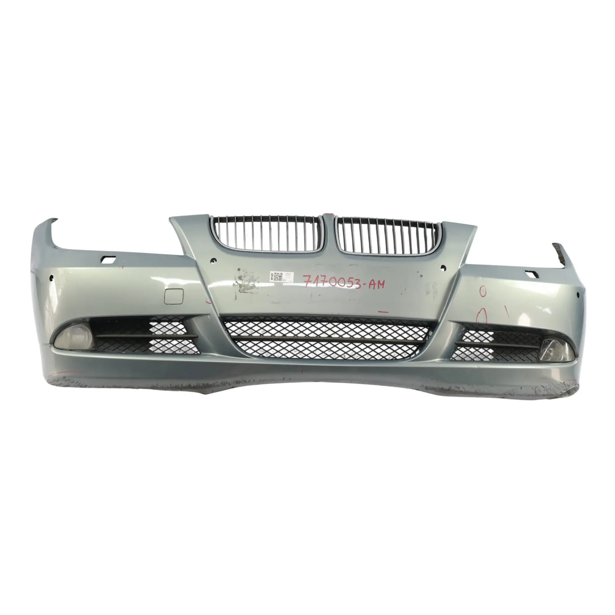 BMW E90 E91 Front Bumper Trim Panel Arktis Arctic Metallic - A34