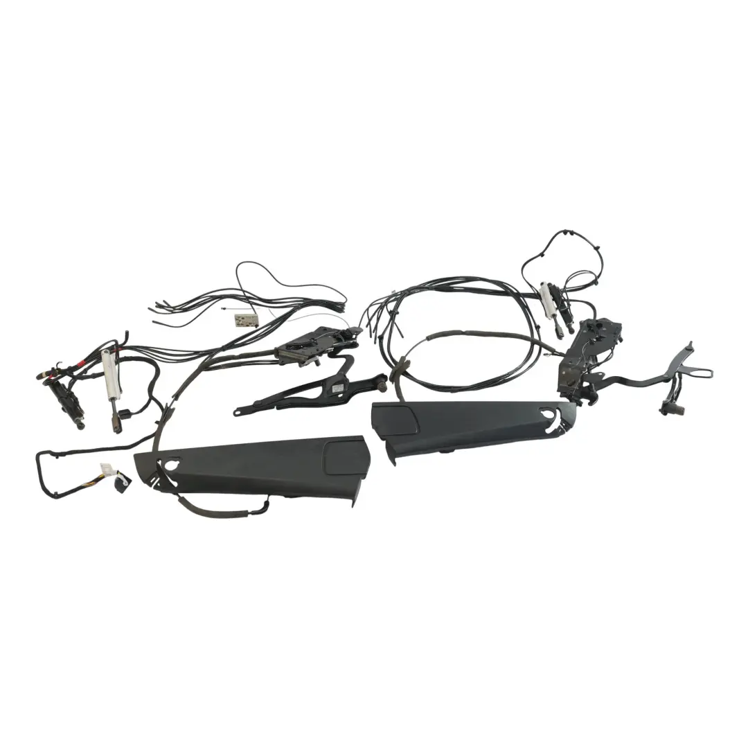 BMW E88 Cabrio Folding Soft Top Roof Mechanism Wiring Hinges - SKU 7180135-5 - Part number 7180135