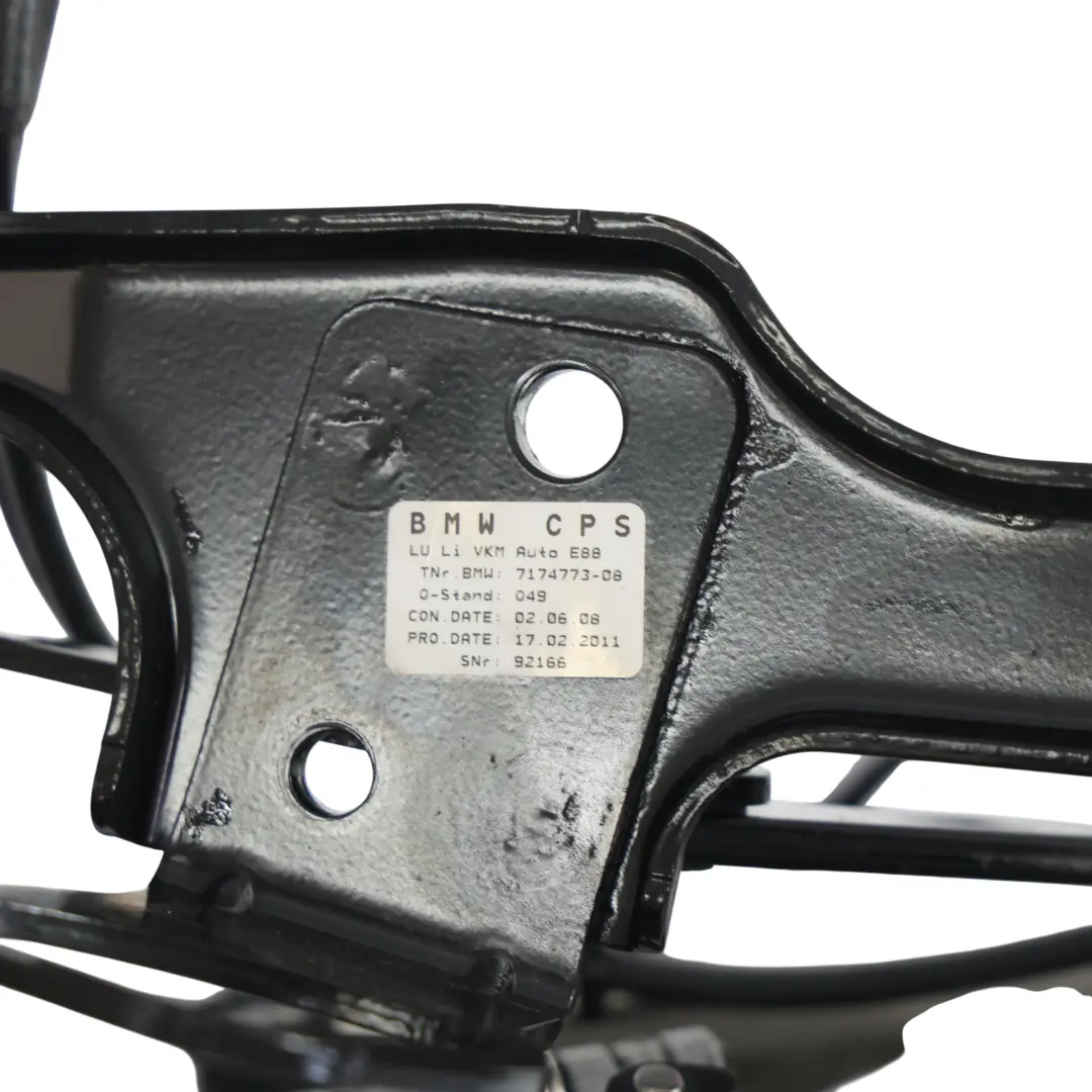 BMW E88 Cabrio Mécanisme Toit Souple Pliable Câblage Charnières - SKU 7180135-5 - Numéro de pièce 7180135