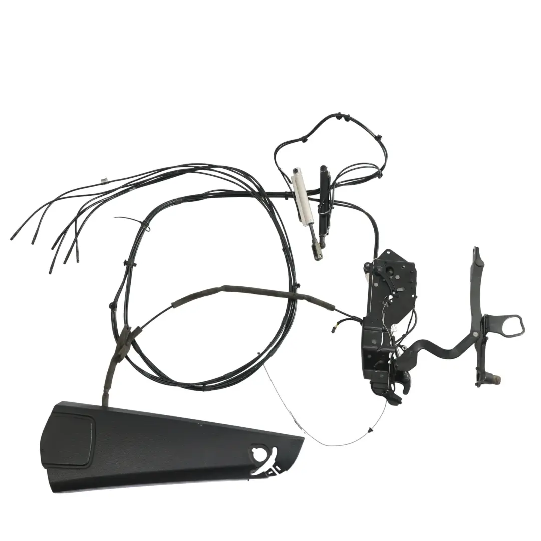 BMW E88 Cabrio Folding Soft Top Roof Mechanism Wiring Hinges - SKU 7180135-5 - Part number 7180135