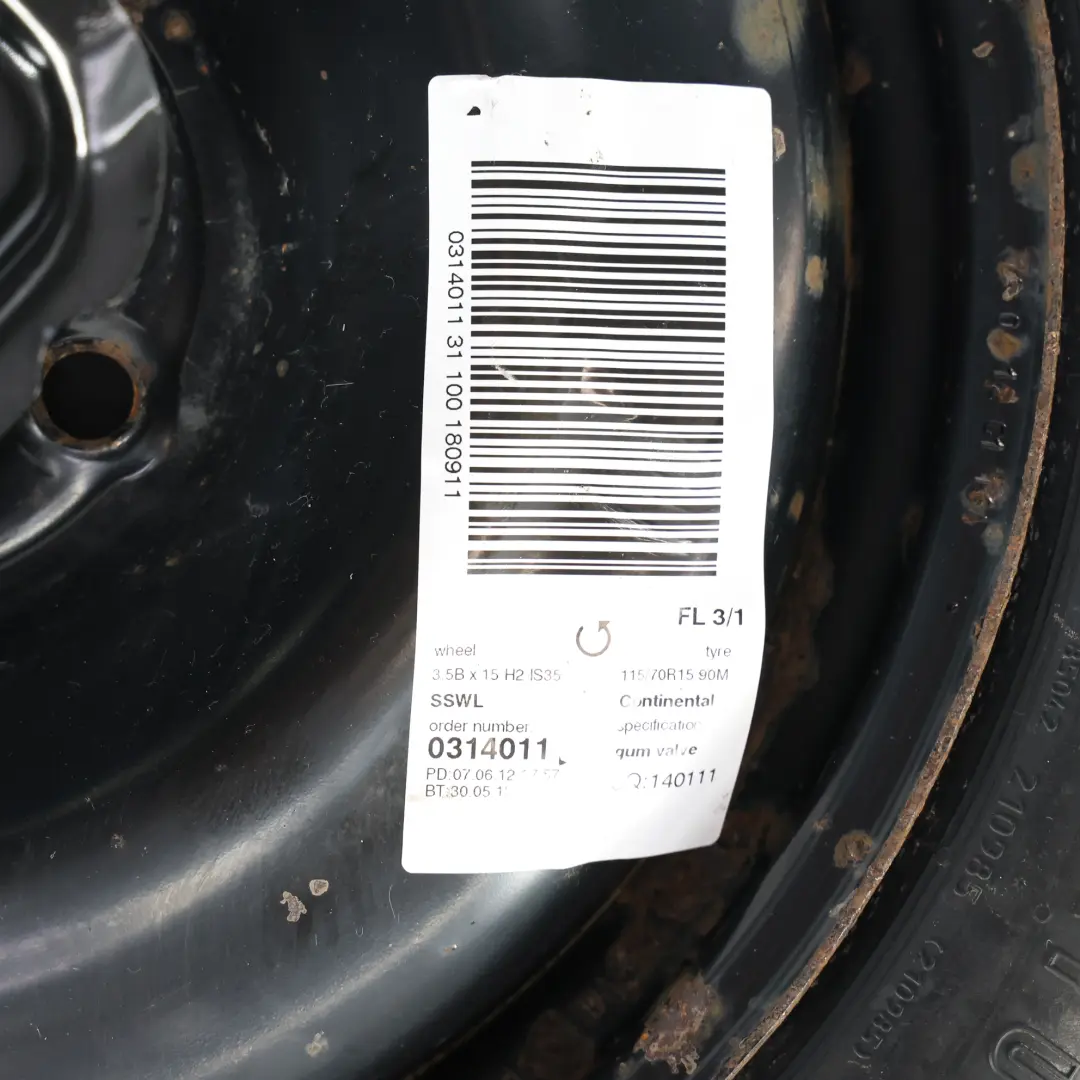 Spare Wheel Cover Bracket Holder Set Kit to Mini R50 R52 R53 with Part number 7184110 Mini R50 R52 R53 Spare Wheel Cover Bracket Holder Set Kit - SKU 7184110-7 - Part number 7184110