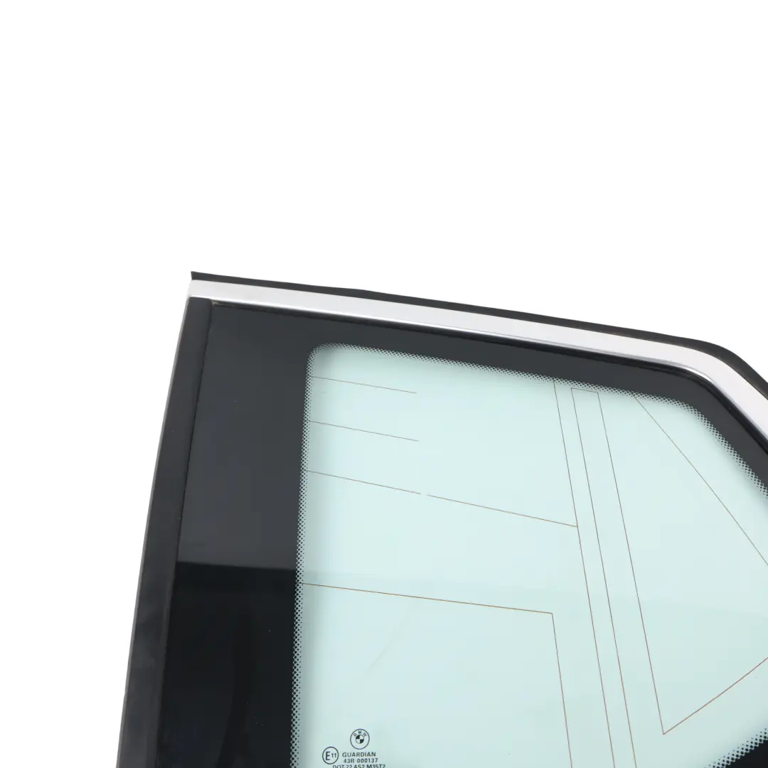 BMW X3 F25 Cristal Ventana Lateral Fijo Trasero Izquierdo AS2 Verde - SKU 7205659-4 - Número de pieza 7205659