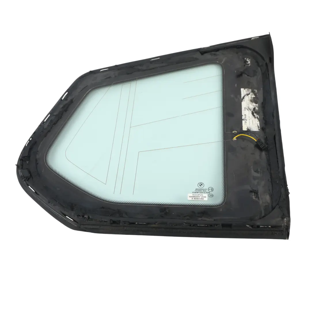 BMW X3 F25 Cristal Ventana Lateral Fijo Trasero Izquierdo AS2 Verde - SKU 7205659-4 - Número de pieza 7205659
