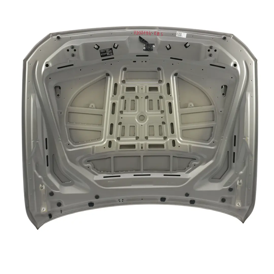 BMW F10 Hood Bonnet Aluminium Cover Panel Kaschmirsilber Silver Metallic - A72 - SKU 7207194-KAS - Part number 7207194