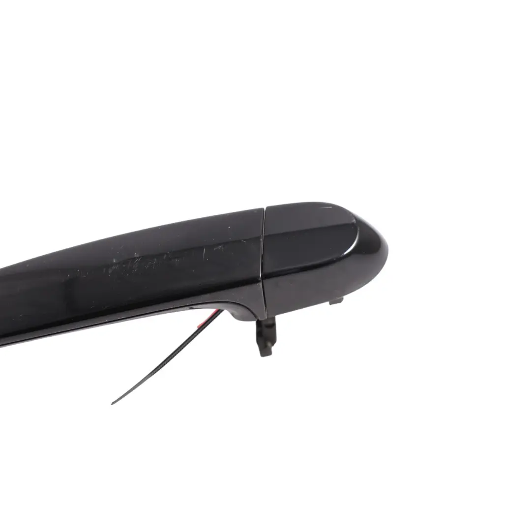 BMW F20 LCI Rear Door Outer Exterior Grab Handle Left N/S Schwarz 2-668 - SKU 7207561-SCH - Part number 7207561
