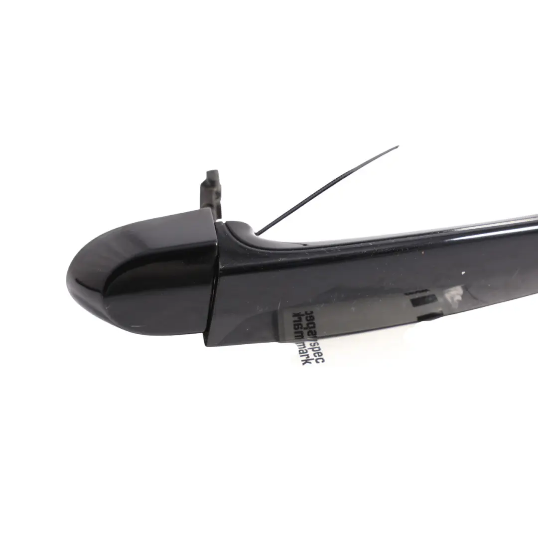BMW F20 LCI Rear Door Outer Exterior Grab Handle Left N/S Schwarz 2-668 - SKU 7207561-SCH - Part number 7207561