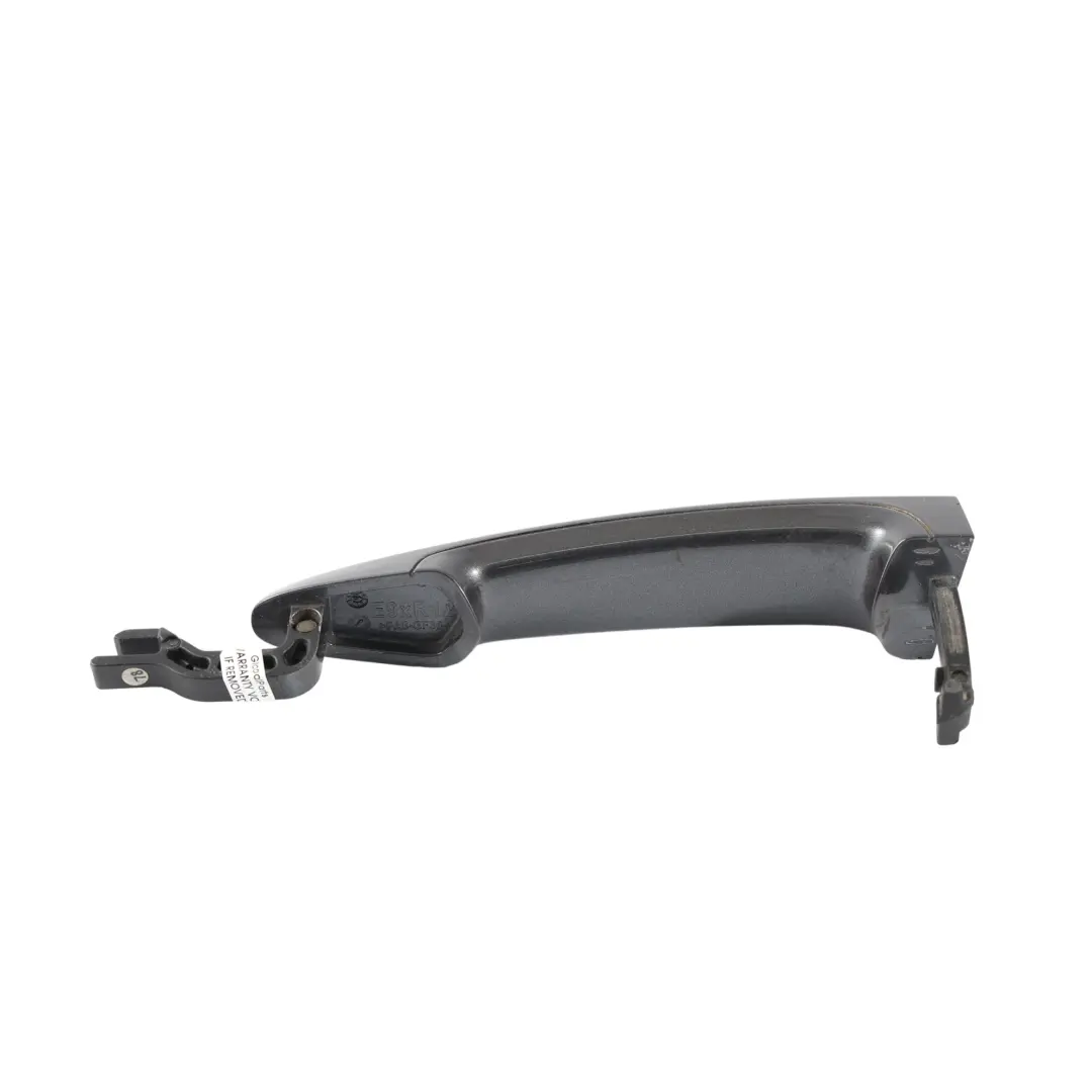 Door Grab Handle Front Rear Right O/S Sparkling Graphite - A22 to BMW E87 E90 with Part number 7207562 BMW E87 E90 Door Grab Handle Front Rear Right O/S Sparkling Graphite - A22 - SKU 7207562-SG - Part number 7207562